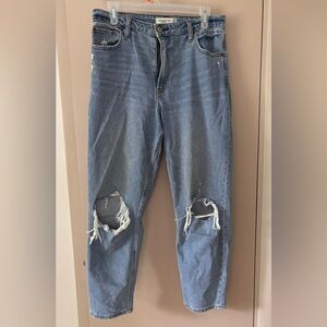 Abercrombie Curve Love Mom Jeans